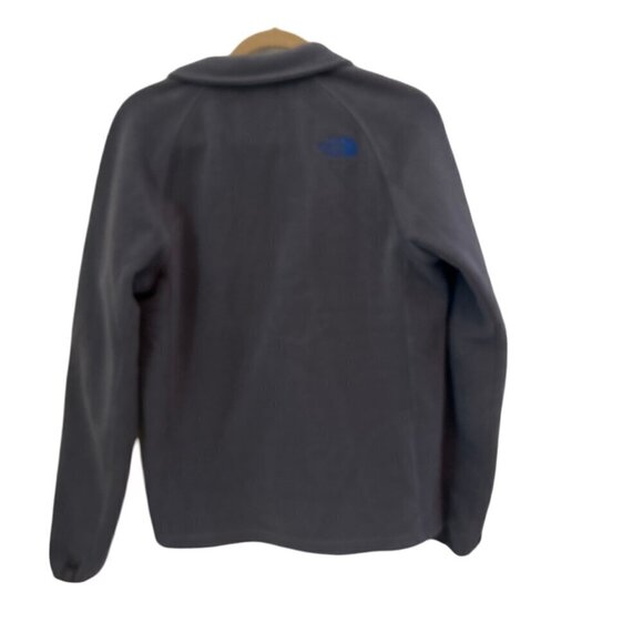 Retro The North Face Men's Y2K Monochrome Full Zip Fleece SZ Small - Picture 3 of 6